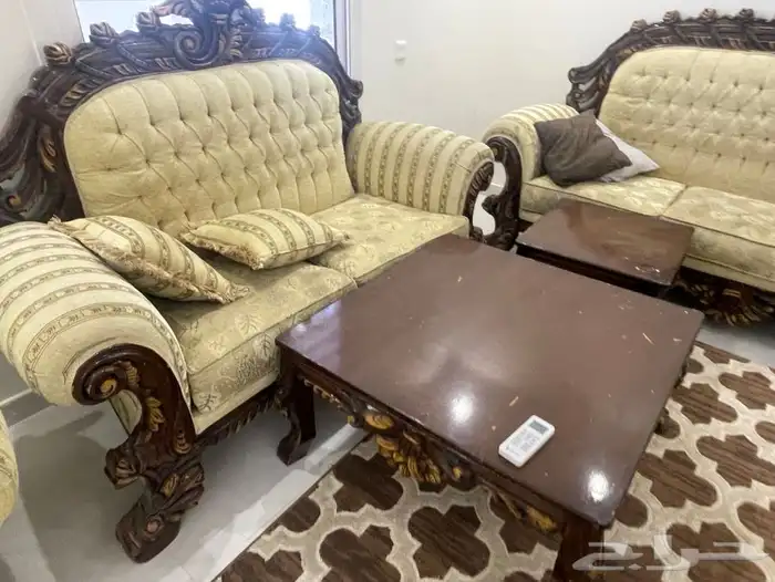 كنب خشب زان تميطي 1