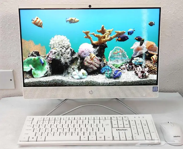 كمبيوتر مكتبي شامل_الكل في واحد_إتش بيHP_نظيف_SSD 1