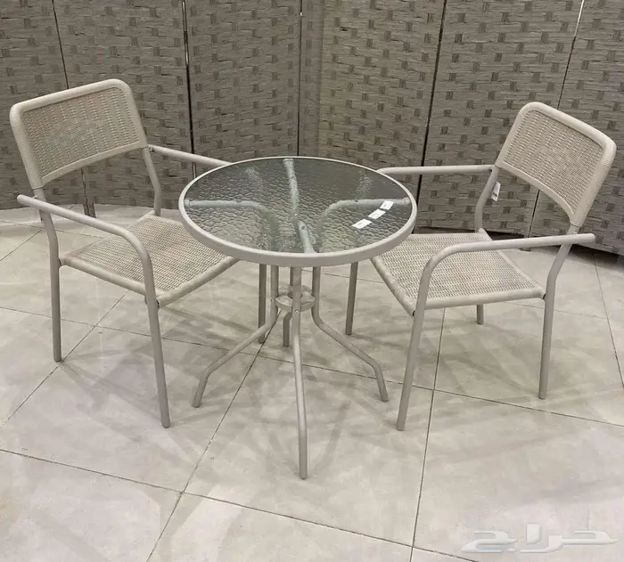 كرسيين وطاولة خارجي 5