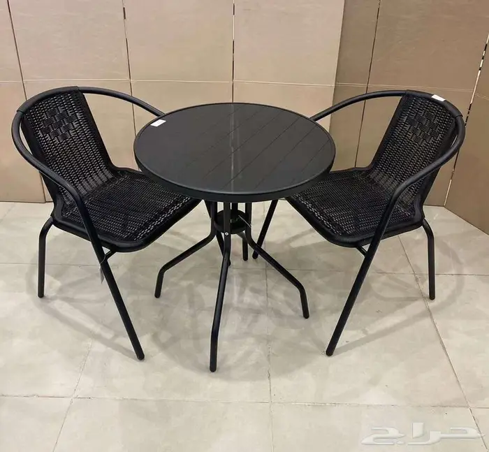 كرسيين وطاولة خارجي 3