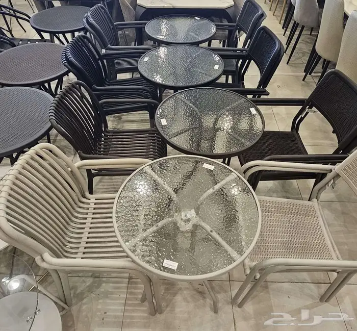 كرسيين وطاولة خارجي 14