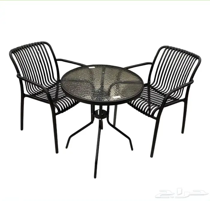 كرسيين وطاولة خارجي 11
