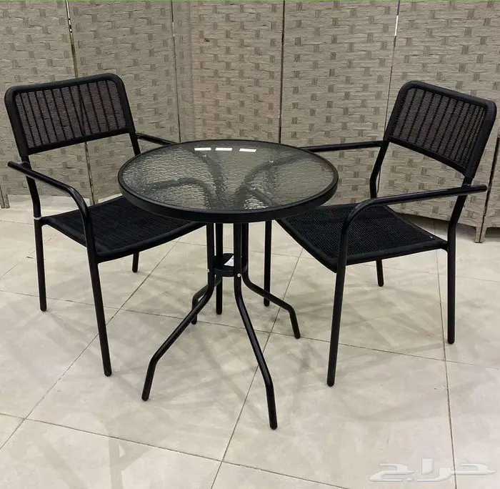 كرسيين وطاولة خارجي 6