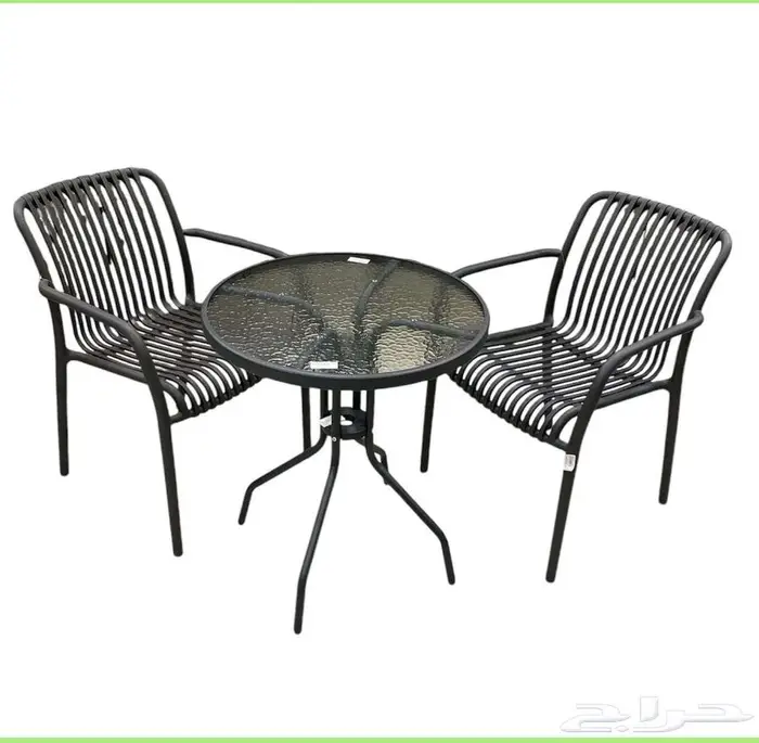 كرسيين وطاولة خارجي 12