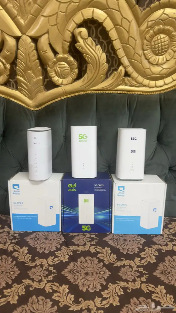 راوترات 5G جديد ومستخدم 6