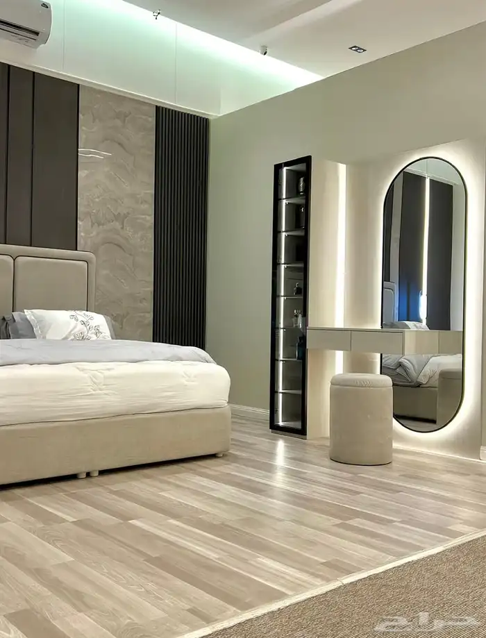 تفصيل غرف نوم وتركيب ديكورات خشبية والتنجيد ودهان الأبواب 3