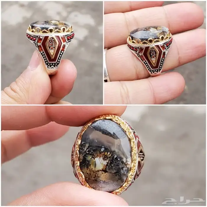خواتم عقيق 3