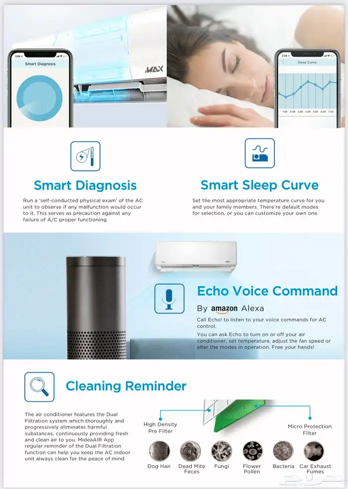 مكيفات سبيلت ميديا ماكس (MIdea Max) 5