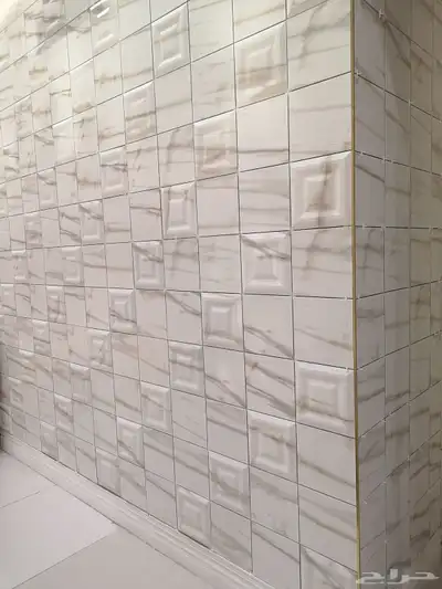 شغل معلم سرميك برسلان صبحه نضافا شغل ليزر جهاز حمام مسورات 3