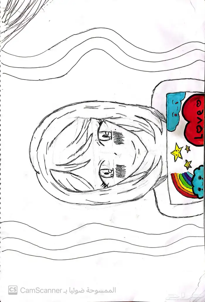 لوحات ابداعيه لطفلتي 9