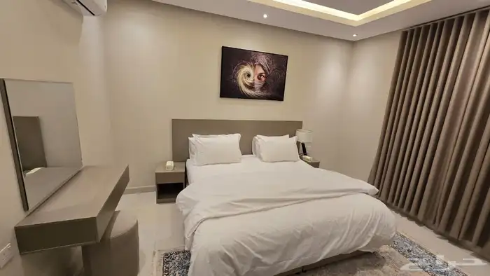 شقه مفروشه كبيره للايجار الشهري بحي المونسيه 9