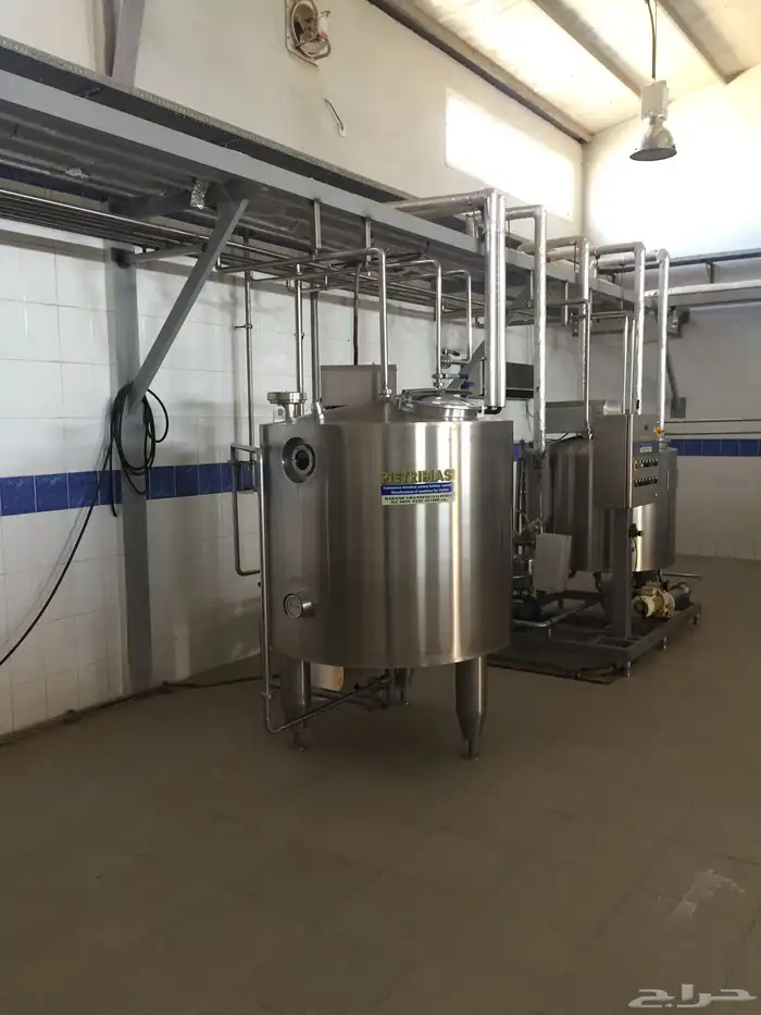 خط انتاج البان واجبان إيطالي متكامل 11