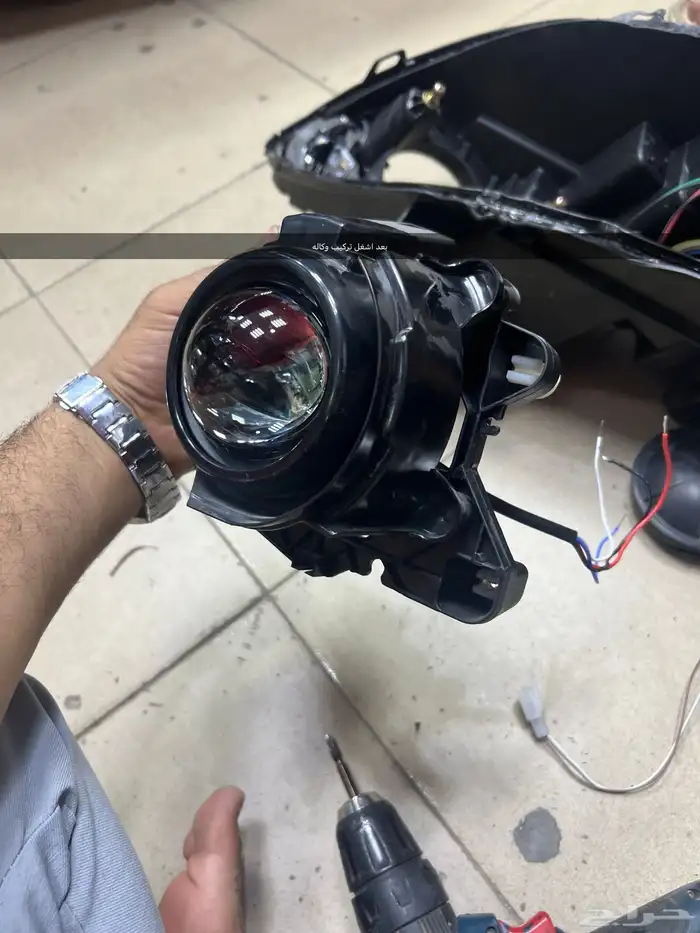 عدسات اليزر على سياره دوج 1