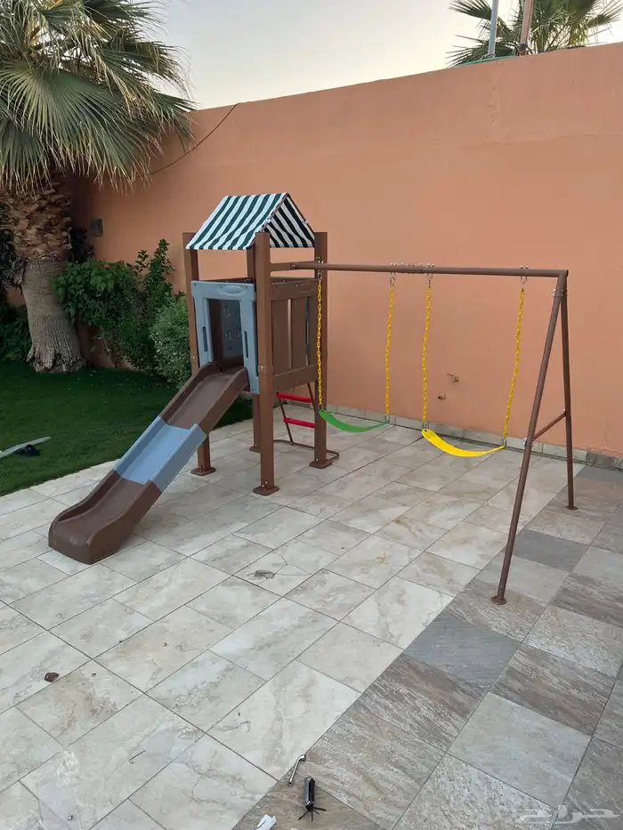 اتوفرت لدينا مجموعه مراجيح وزحاليق للالطفال والكبارحديثه 3