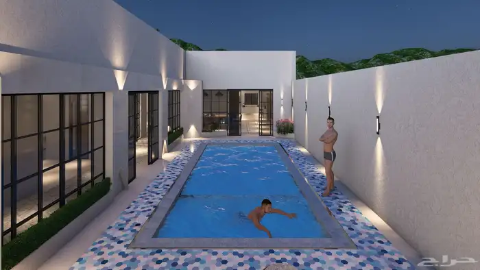 واجهات فلل وديكور داخلي 3D 4