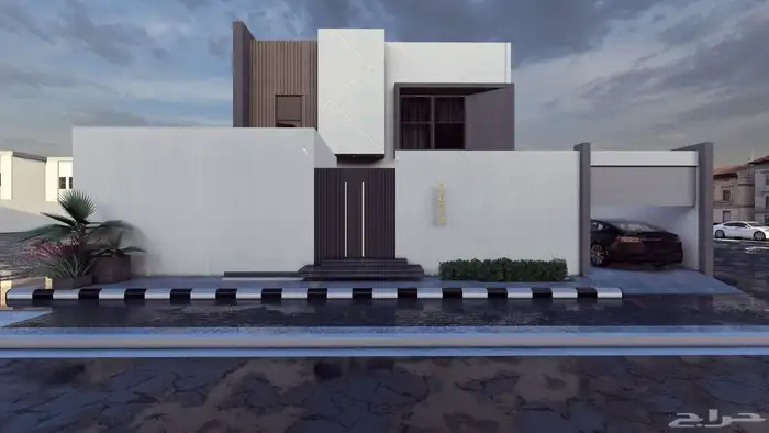واجهات فلل وديكور داخلي 3D 27