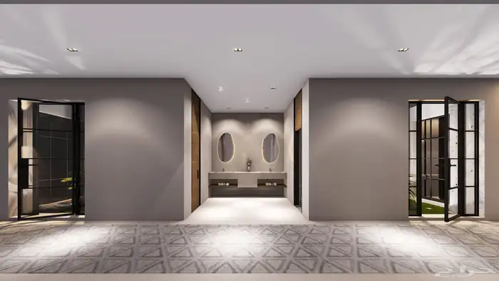 واجهات فلل وديكور داخلي 3D 7