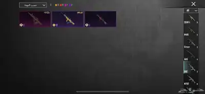 حساب ببجي نادر 86