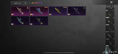 حساب ببجي نادر 50