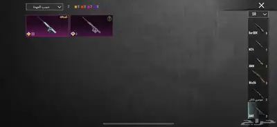 حساب ببجي نادر 75