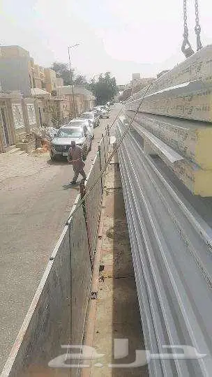 بناء ملاحق بناء غرف ساندويش بانل مظلات لكسان 10