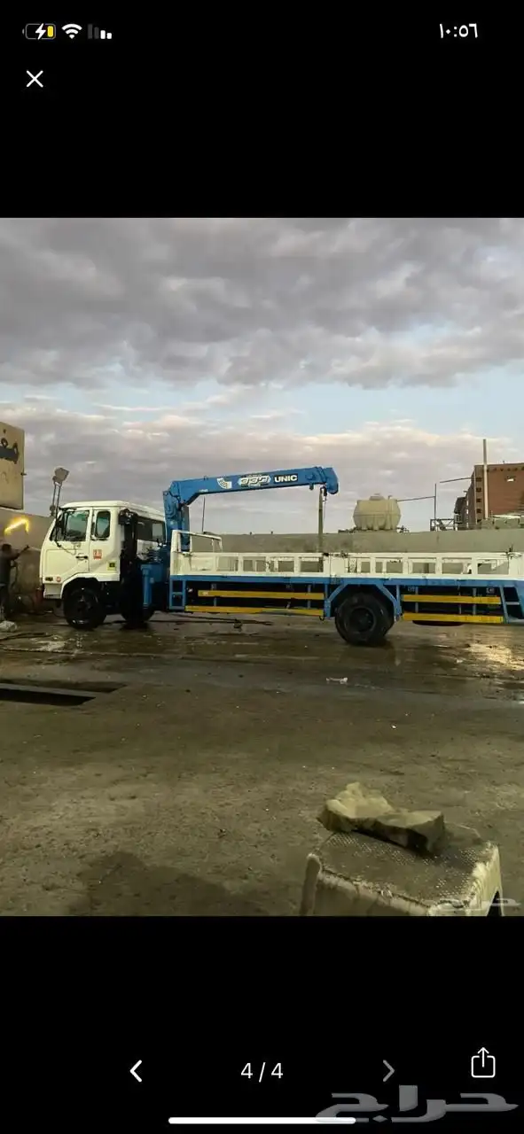 للبيع سيارة نيسان موديل 2003 مجدد مفحوص وانش ثلث طن ونص 0