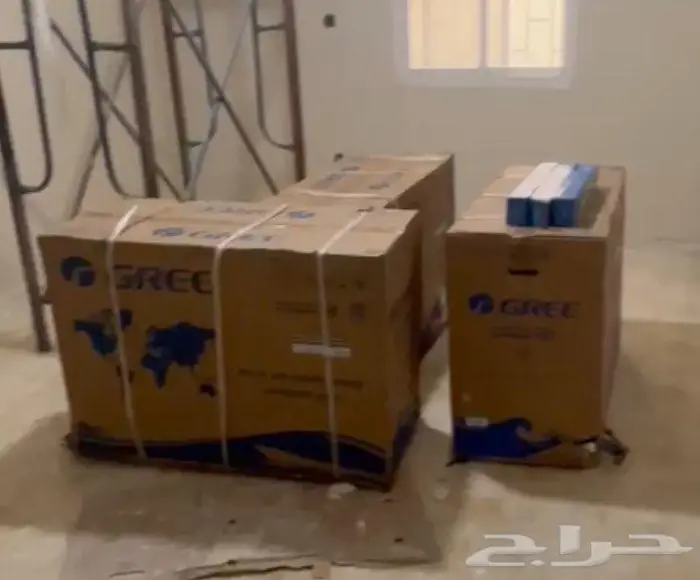 عدد 3 مكيفات جري سبلت جديدة بكرتونها 1