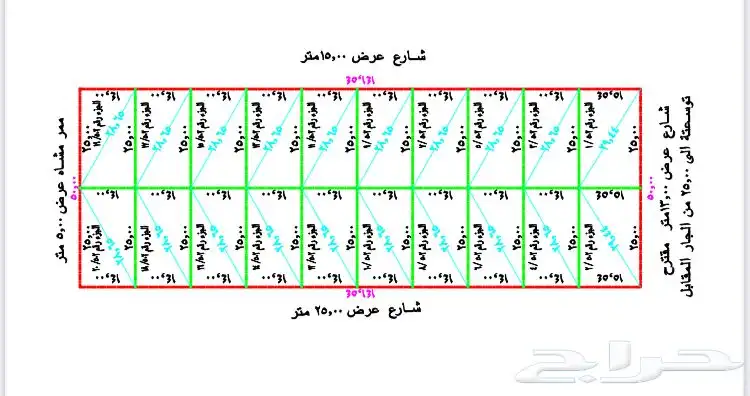 اراضي للبيع بمخطط الفردوس بمدينة بريدة 1