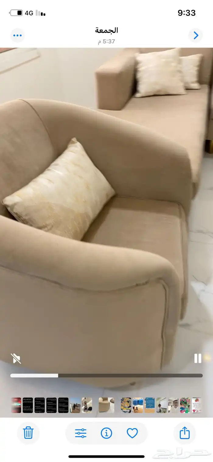 كنب زاويه خشب اصلي مراتب ممتازه مع ستاره طول مترين ونصف عرض 0
