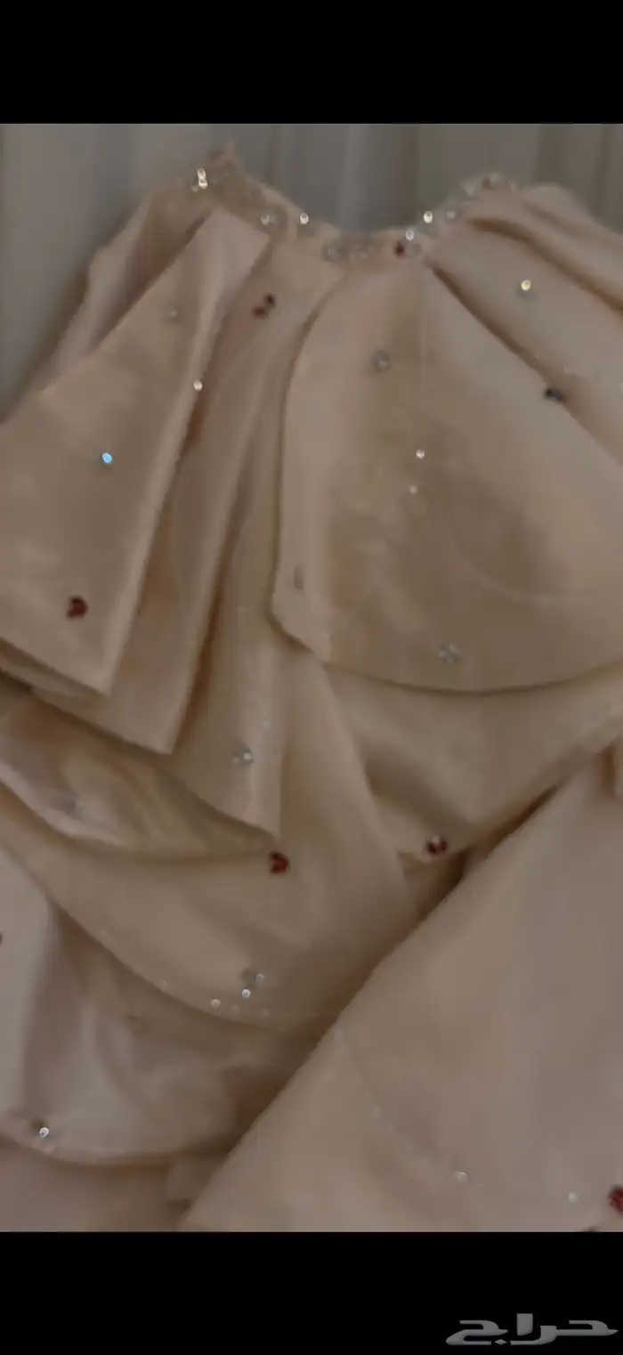 فستان سهرة فخمة بذيل امواج ينفصل تفصيل خاص مصمم ازياء نسائية 11