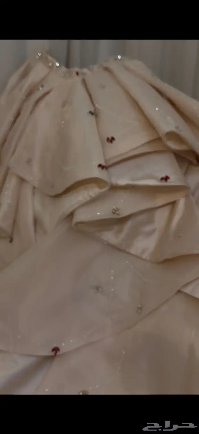 فستان سهرة فخمة بذيل امواج ينفصل تفصيل خاص مصمم ازياء نسائية 20