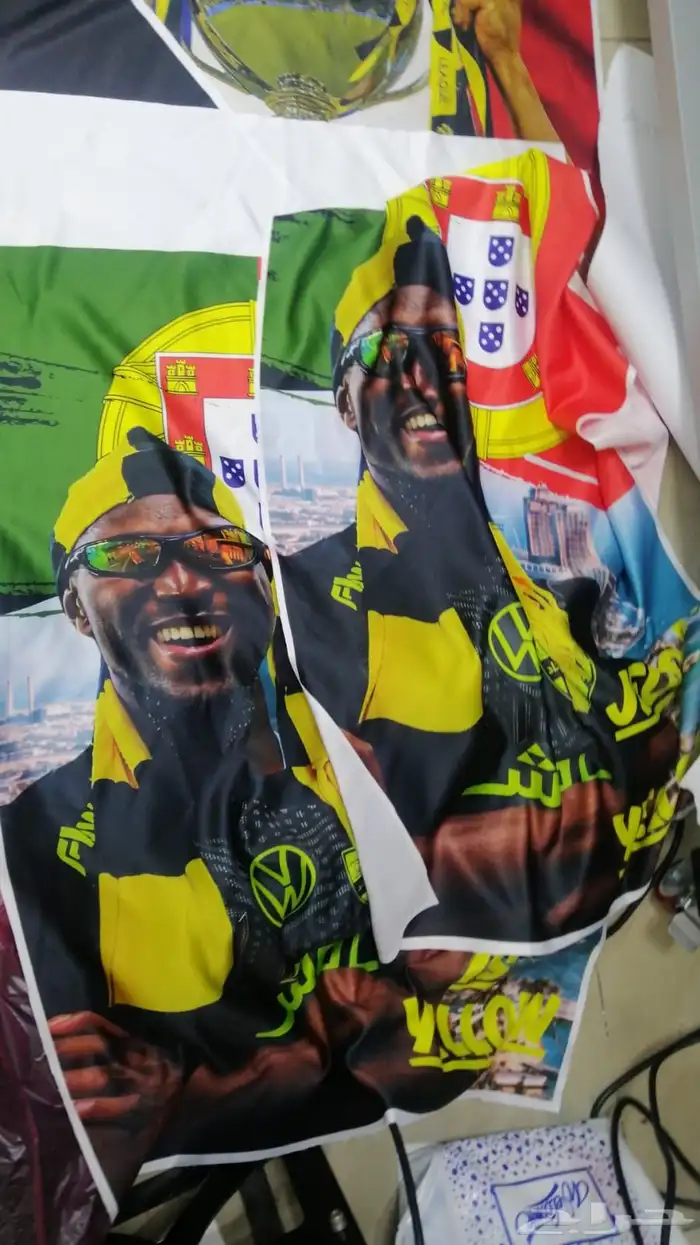 علم اتحاد - اعلام نادي اتحاد متوفر - علم كأس 3