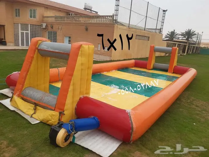 زحليقه مائيه نطيطات ملعب صابوني 5