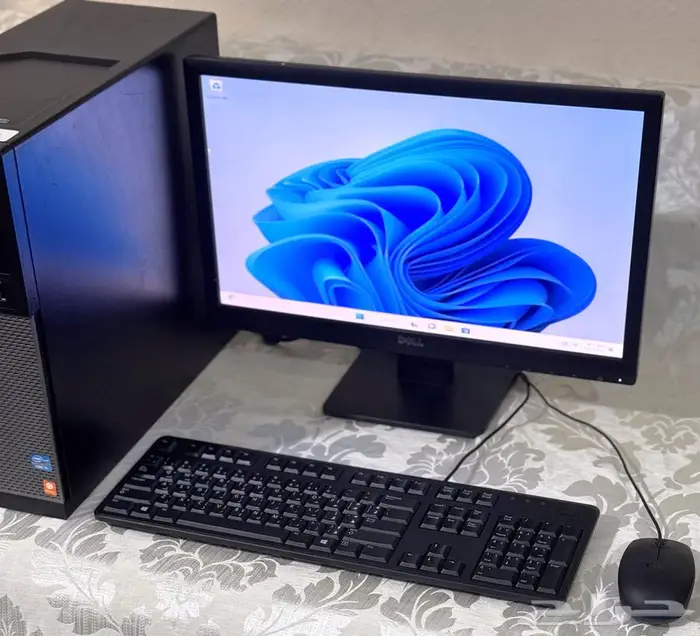 DELL 9010 OptiPlex i5-3470 كمبيوتر مكتبي كامل 1