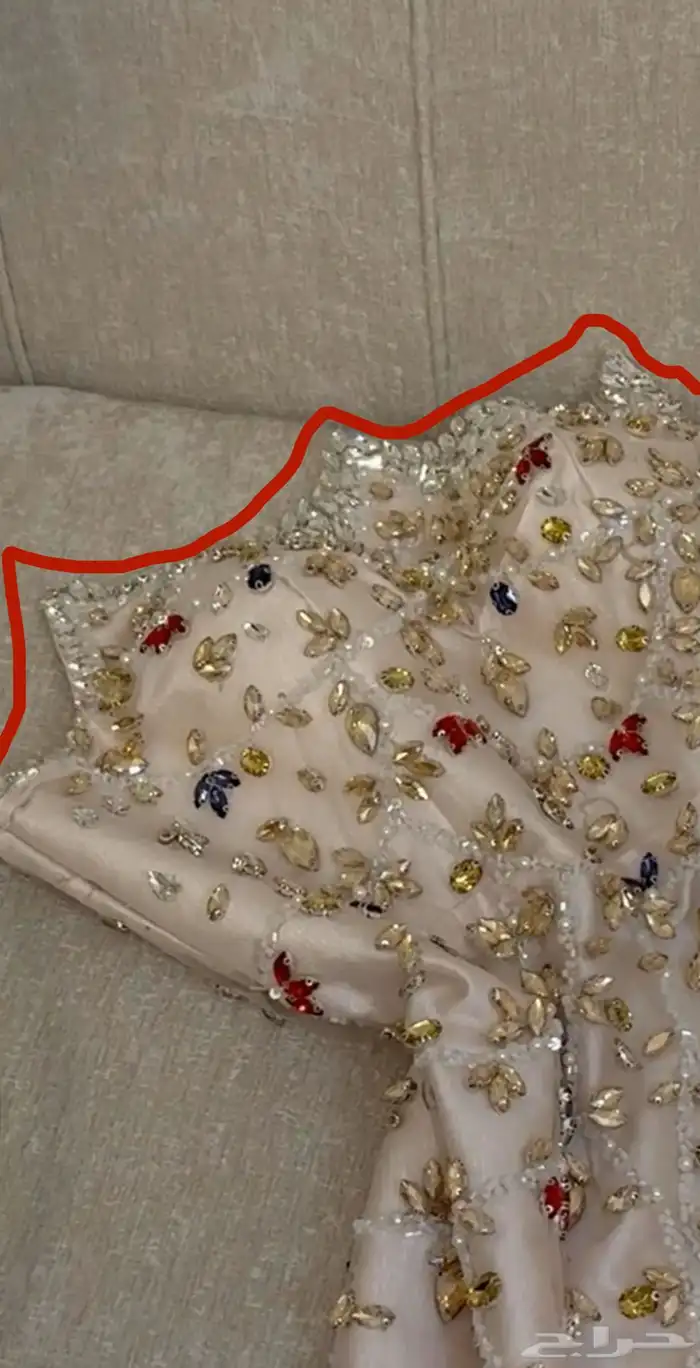 فستان سهرة فخمة بذيل امواج ينفصل تفصيل خاص مصمم ازياء نسائية 6