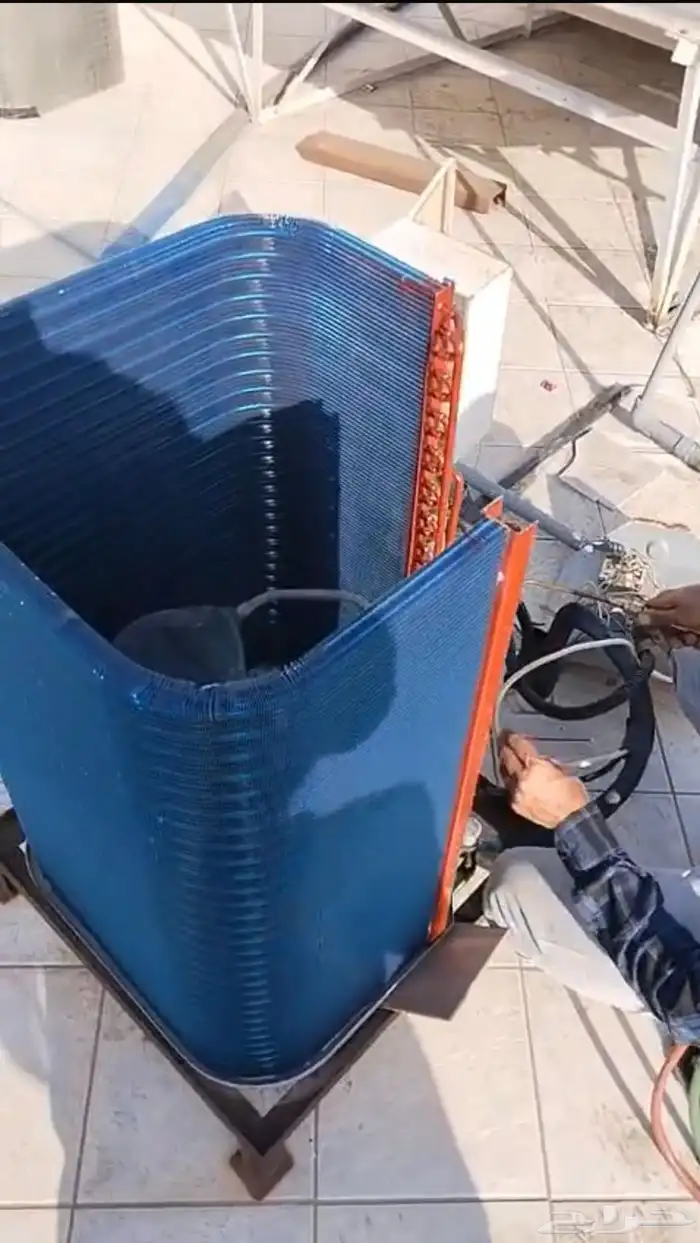 صيانة المكيفات المركزية Central AC Maintenance 11