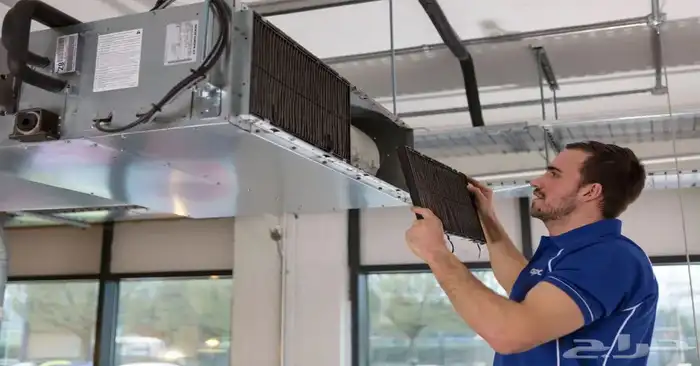 صيانة المكيفات المركزية Central AC Maintenance 3