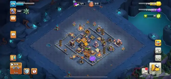قرية كلاش اوف كلانس تاون هول 13 فل ماكس Clash of Clans 7