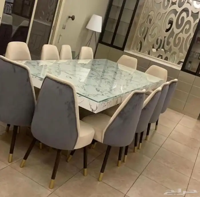 طاولات طعام جودة ممتازة بتصميم أنيق وعصري 28