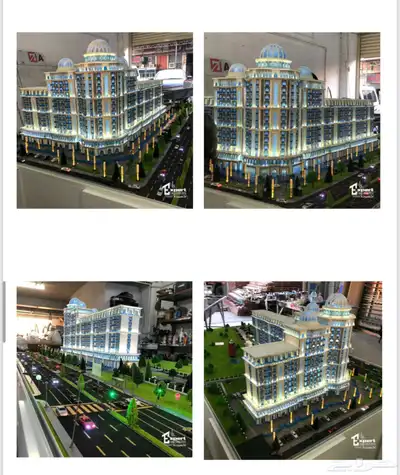 مجسمات معماري ماكيتات هيكل معماري 2