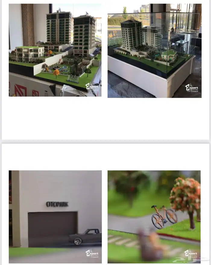 مجسمات معماري ماكيتات هيكل معماري 3