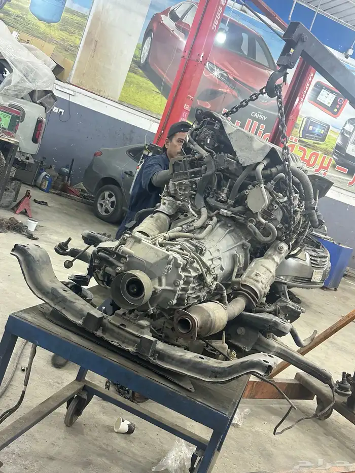 ميكانيكا ورشة صيانة سيارات باحترافية يوجد تابي و تمارا 11