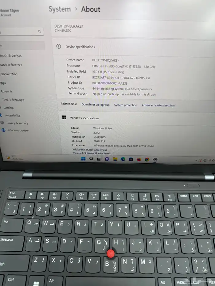 Lenovo X1 Carbon Core i7 13th Gen 16GB 512Ssd New 5
