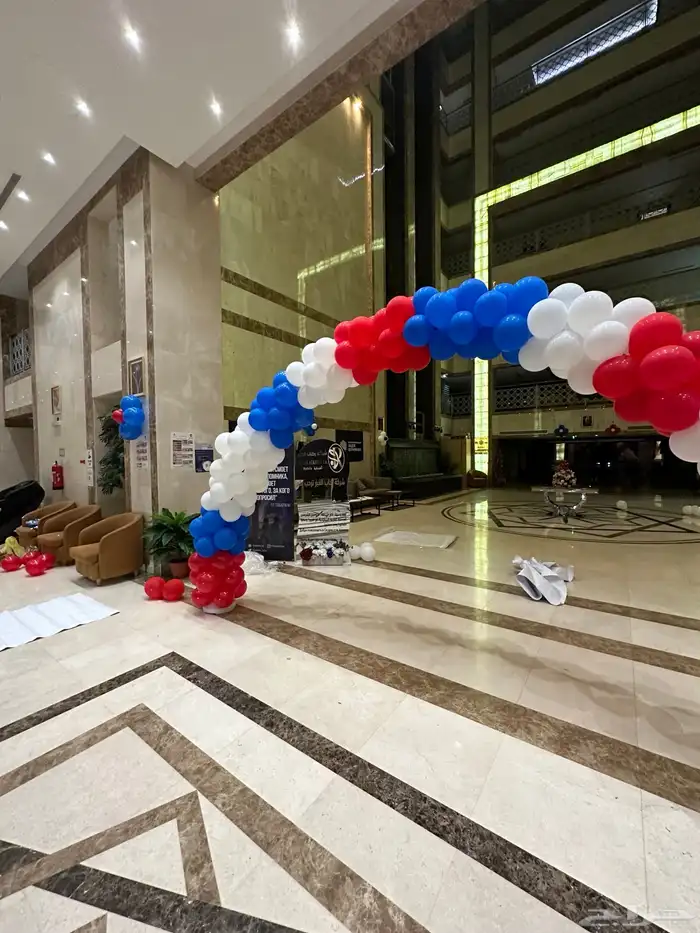 تنسيق اقواس بلالين 5