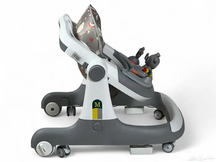 مشايه وتعليم مشي 2 في 1 مميز - مشاية مع حماية سقوط من الدرج 19