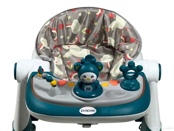 مشايه وتعليم مشي 2 في 1 مميز - مشاية مع حماية سقوط من الدرج 5