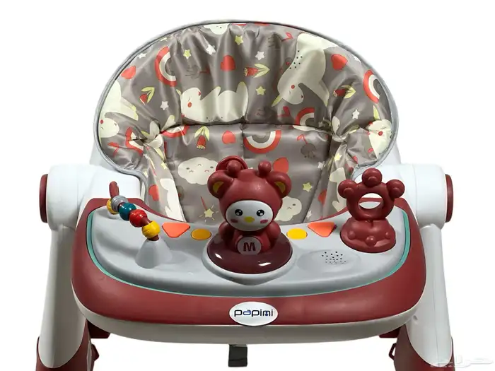 مشايه وتعليم مشي 2 في 1 مميز - مشاية مع حماية سقوط من الدرج 13