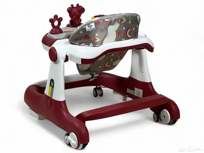 مشايه وتعليم مشي 2 في 1 مميز - مشاية مع حماية سقوط من الدرج 10