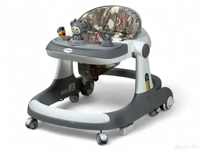 مشايه وتعليم مشي 2 في 1 مميز - مشاية مع حماية سقوط من الدرج 16