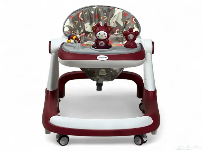 مشايه وتعليم مشي 2 في 1 مميز - مشاية مع حماية سقوط من الدرج 12